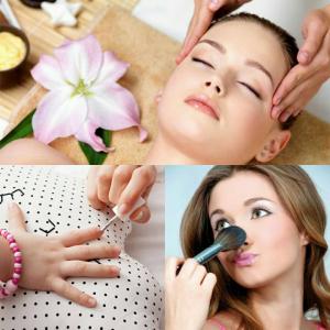 Séance de balnéothérapie ( bain à bulles relaxant) + massage dos ou visage suivi d'une  pose de vernis... 